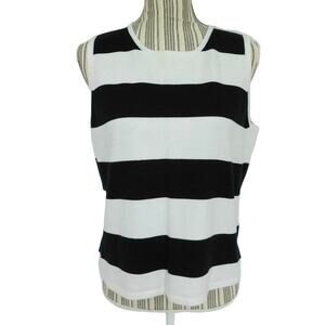 Geoffrey Beene Sport Women's Sleeveless Top Size Large